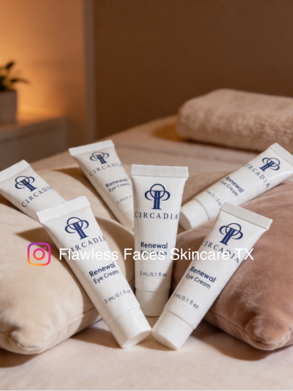 Circadia Renewal Eye Cream - (10) travel/sample - exp 5/28